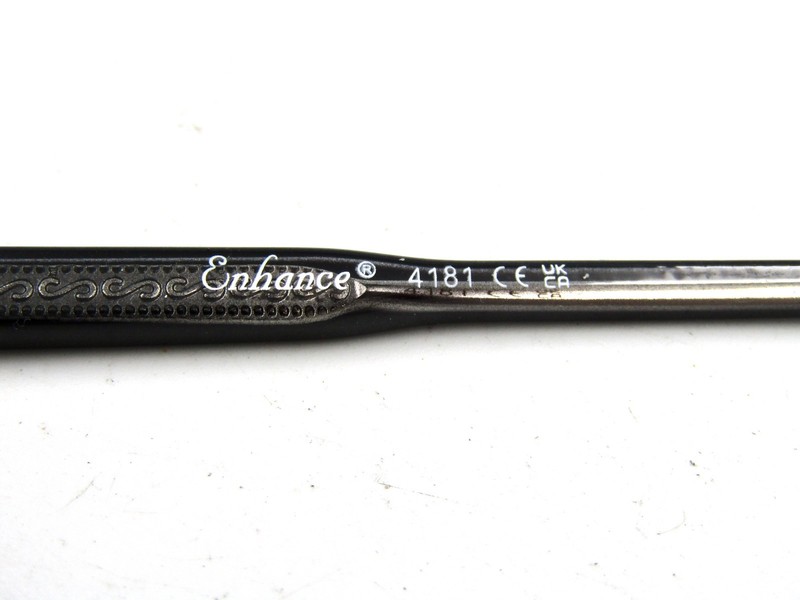 Enhance 4181 Unisex Eyeglasses Frame, Black Fade, 51-19-140 #319 gallery