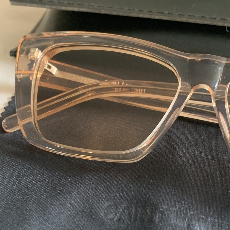 Yves Saint Laurent Cateye Sunglasses SL 276 Mica 022 Pink 53mm YSL Mint gallery
