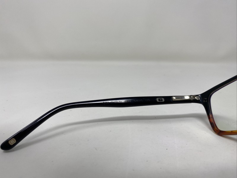 OCCHIALI EYEGLASSES FRAME OCA-RICARDO 0717 54-15-135 BLACK FULL ROM CZ09 gallery