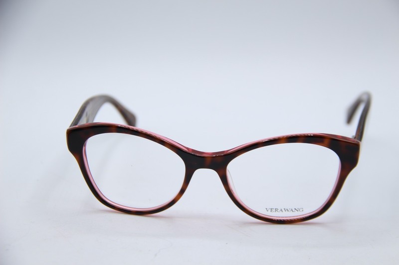 NEW VERA WANG V374 KB HAVANA PINK AUTHENTIC FRAMES EYEGLASSES 49-17 gallery