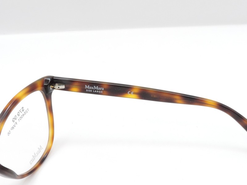 MAX MARA MM 1294 WOMEN'S FULL RIM EYEGLASS FRAMES 05L BROWN LARGE 56-145 NWD* gallery