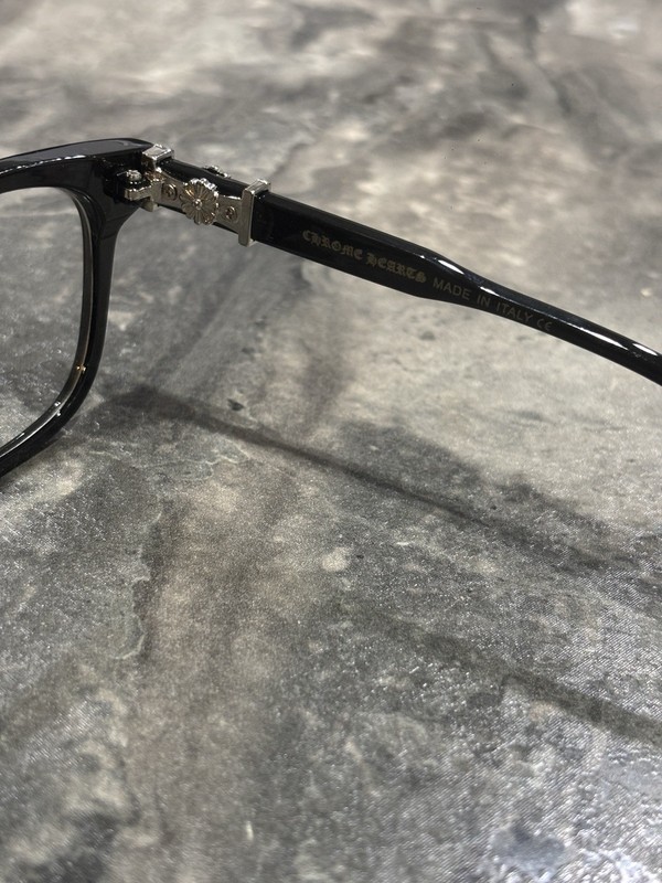 Chrome Hearts 2273 Square Full Rim Black Eyeglass Frames 53-18-138 gallery