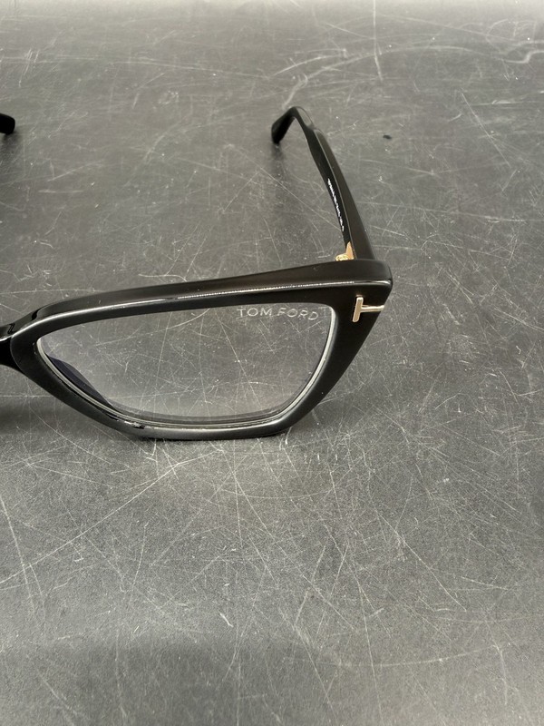 Tom Ford TF5844 B 55 15 140 Matte Black Butterfly Full Rim Eyeglasses gallery