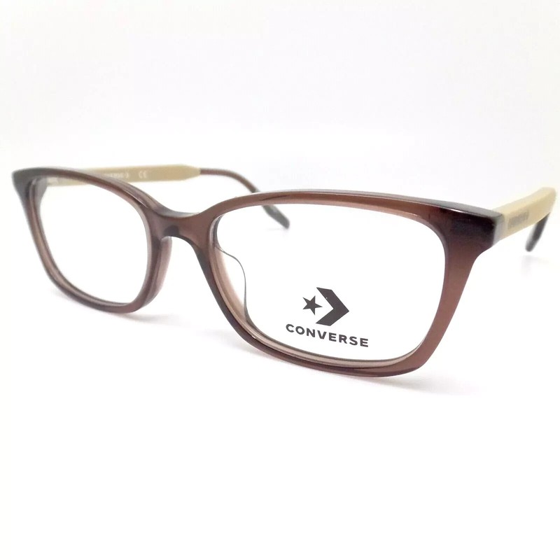 CONVERSE CV5021Y 201 Clear Brown Optical Eyeglasses Frame 48-16-135