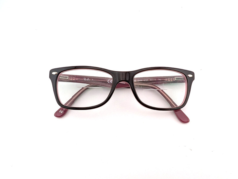 Ray Ban Eyeglasses, Frames Only, RB 5228 2126, 50-17-140, Brown