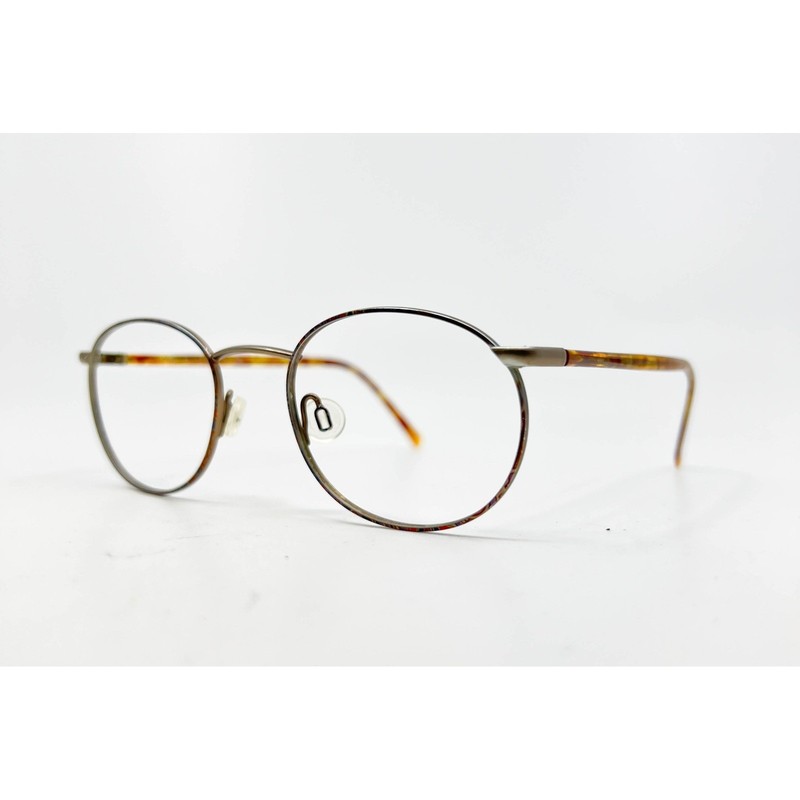 Charmant Retro Specs Eyeglass Frames Mens Brown Gold G033 135mm 145mm