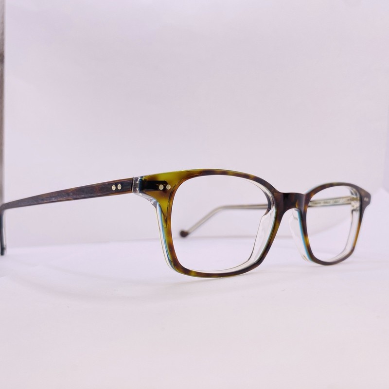 Jean Lafont Paris Eyeglasses Monsieur 675 49 [] 17 145 Tortoise Blue Designer gallery