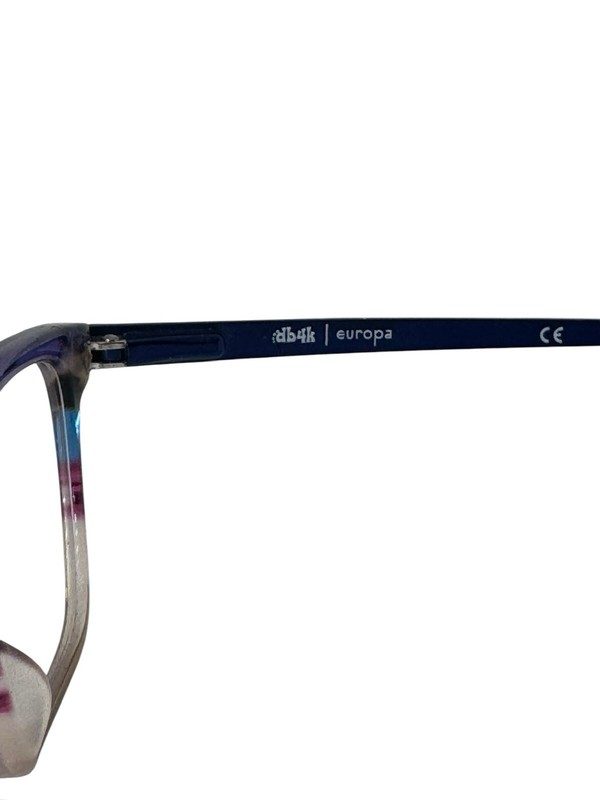 DB4K Kids Eyeglasses Frames Yolo Purple Blue Full Rim 46-15-125 gallery