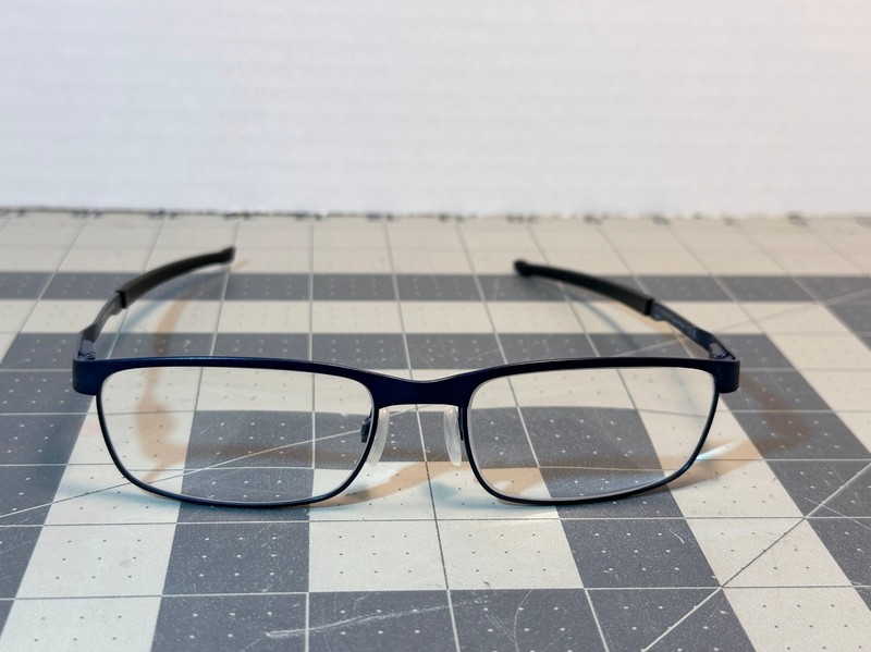 OAKLEY Steel Plate OX3222-0354 Metal Midnight Blue Eyeglasses 54-18 - FRAME ONLY gallery