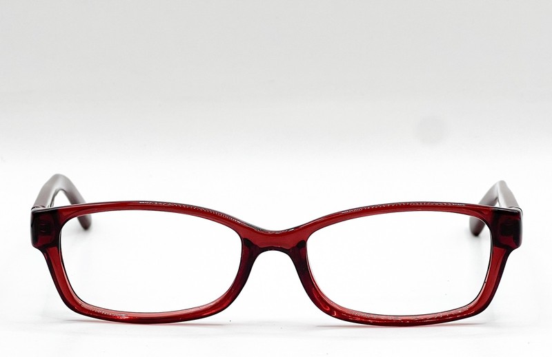 NEW ARMANI EXCHANGE AX 3017 8118 BURGUNDY TRANSPARENT/BURGUNDY EYEGLASSES 52-16 gallery
