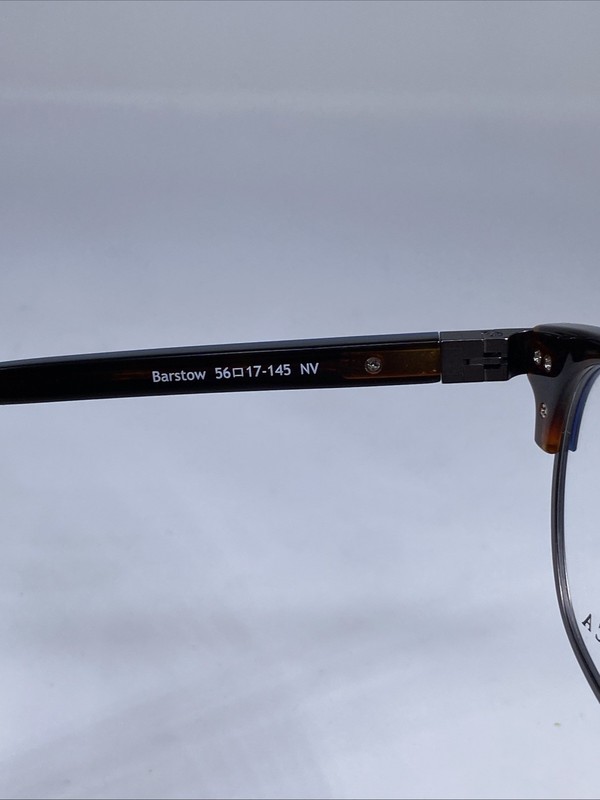 REPUBLICA “BARSTOW” NOS Dark Blue/Gray Split Eyeglasses Frame 56-17-145 gallery