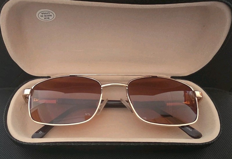 Genuine Modern Mission 54-18-140 Gold Tone Men’s Eyeglasses Frames