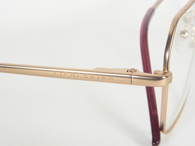 LIEBESKIND BERLIN 11034 190 PALE ROSE GOLD EYEGLASSES GLASSES 57-15-140 Germany gallery