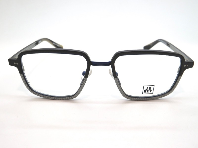 J.F. REY JF3046 2802 Grey/Silver Carbon 55mm Authentic Eyeglasses gallery