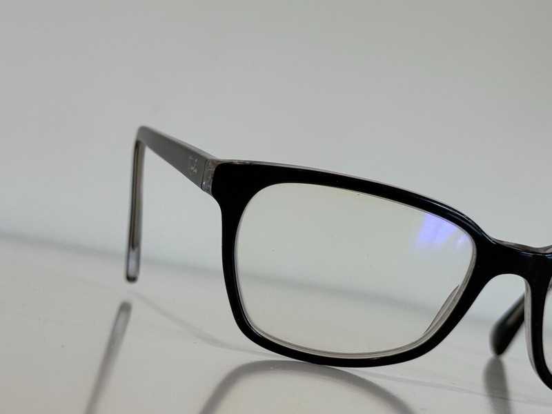 Ray Ban RB 5362 2034 Square Black Clear Eyeglasses Frame 54-17-140 gallery