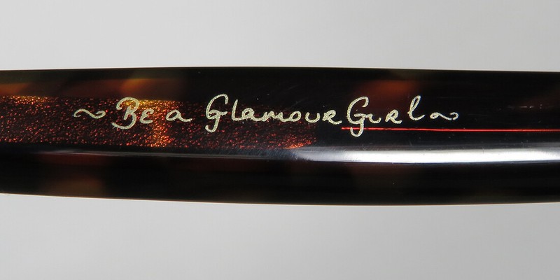 LULU GUINNESS 710 BRN GOLD/TORTOISE FULL RIM CLASSIC SHAPE BRAND NAME EYEGLASSES gallery
