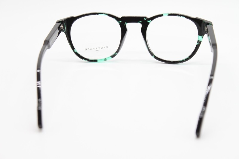 NEW FACE A FACE GOTHAM 1 COL 0427 IN TORT BLK GREEN AUTHENTIC EYEGLASSES 48-22 gallery