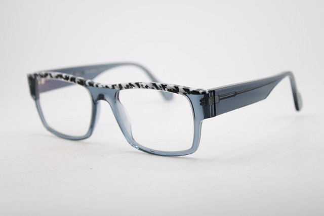 NEW FACE A FACE ARMAN 1 4012 ZEBRA CLEAR GREY AUTHENTIC EYEGLASSES 54-17