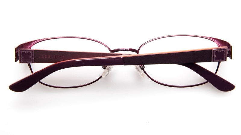 NEW LIZ Claiborne L602 0FR8 EGGPLANT VIOLET EYEGLASSES FRAME 50-16-135 B30"READ" gallery