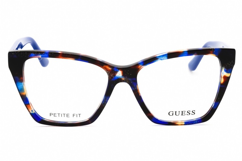 Guess GU50235 092 Blue 50mm Eyeglasses New Authentic gallery