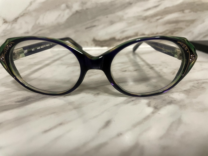 Francis Klein "AMY N12" HAND MADE IN FRANCE BRAND NEW EYEGLASSES WITH CASE gallery