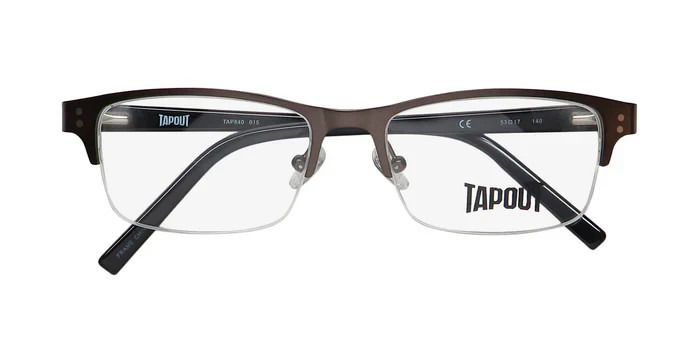 Lot of 10 New Tapout Eyeglasses Optical Frames 53-17-140 Gunmetal TAP840 gallery