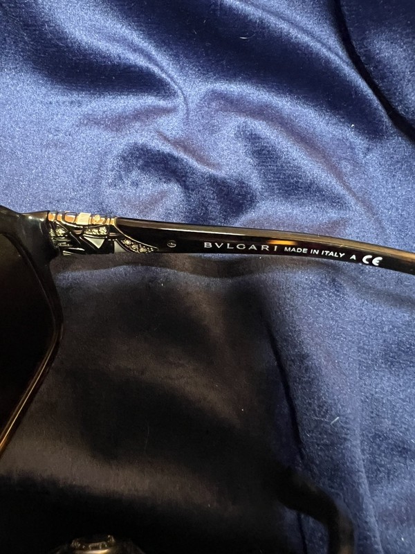 BVLGARI Womens 4104 B 504 Dark Havana Frames Only Authentic 54mm used read gallery