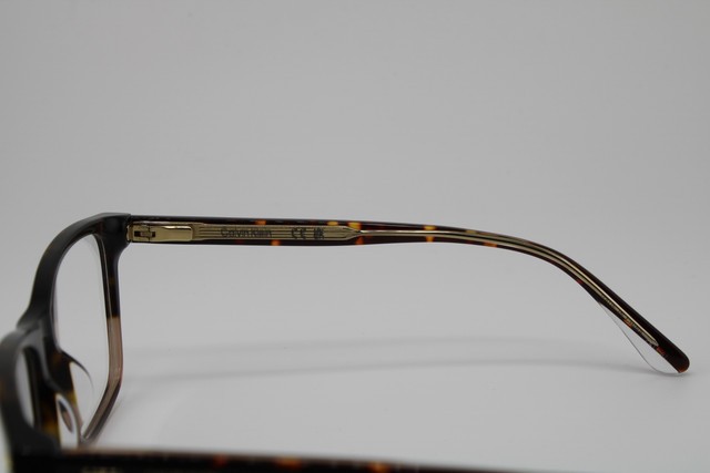 NEW CALVIN KLEIN CK 21502 235 HAVANA GOLD AUTHENTIC EYEGLASSES 55-19 gallery