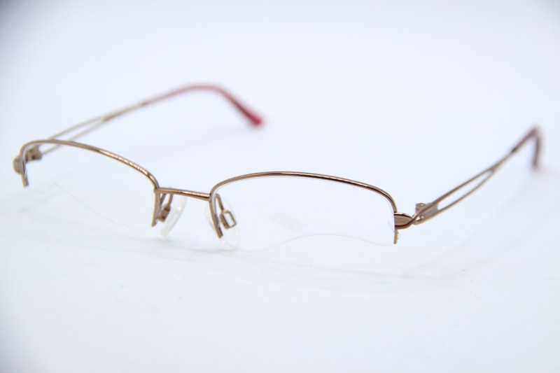 NEW CHARMANT TITANIUM PERFECTION CH29202 ROSE GOLD AUTHENTIC EYEGLASSES 51-18