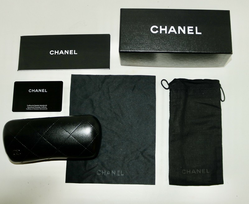 CHANEL eyeglass frames with box and accessories 3287-Q c.1416 gallery