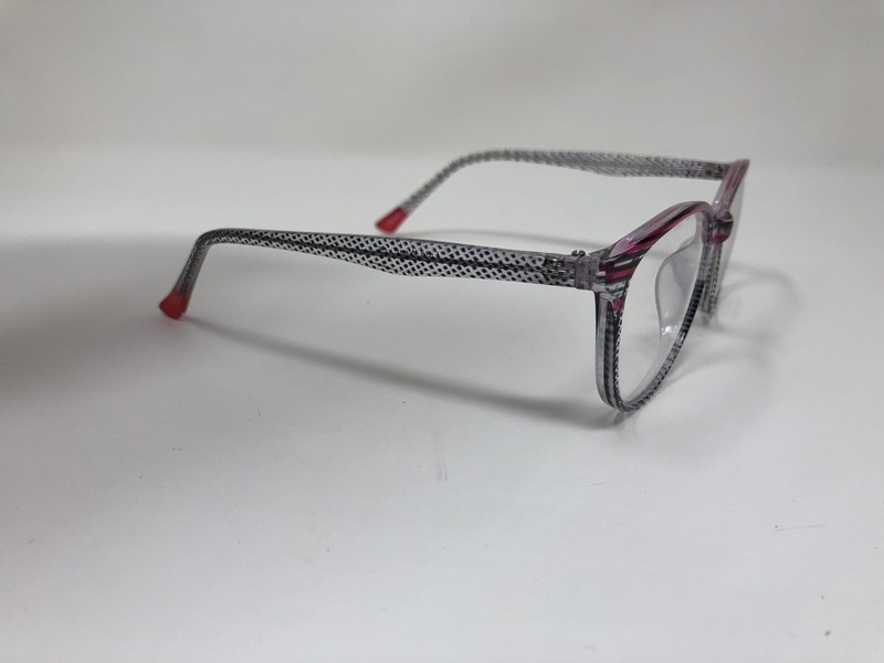 Lido West Eyeglasses Frame PALM RED STREET 52/16/140 Multi Color Crystal PF03 gallery