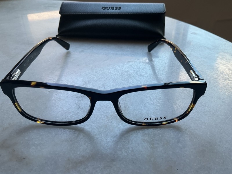 GUESS GU1993 052 54′ Tortoise Plastic Eyeglasses Frame
