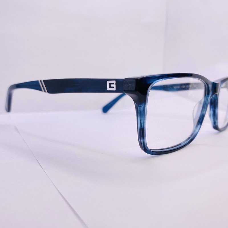 Guess Eyeglasses Authentic GU 1954 092 55 [] 17 145 Black Blue Gradient gallery