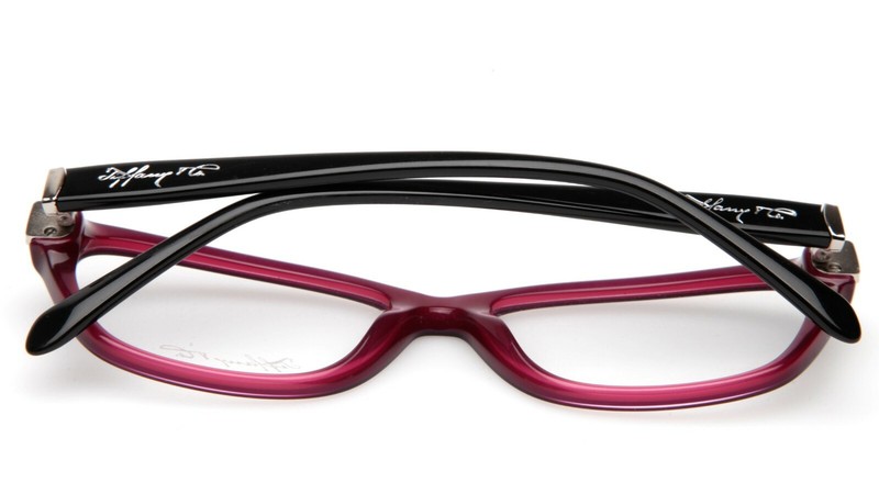 NEW TIFFANY & Co. TF 2114 8173 PEARL PLUM EYEGLASSES FRAME 55-16-140 B34mm Italy gallery