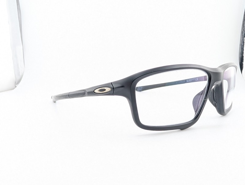 Oakley Eyeglasses Frames Only, CROSSLINK ZERO, OX8076-0756, 56-16-138, Black gallery