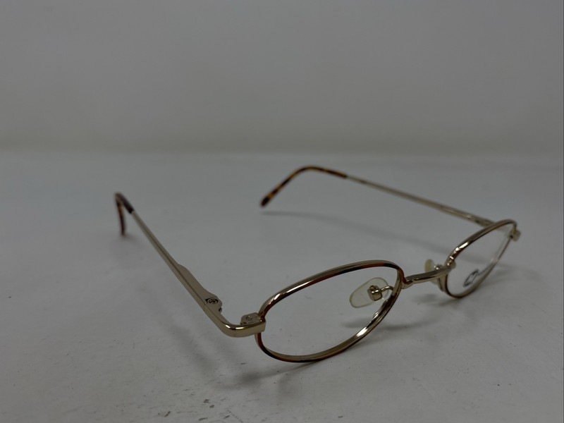 Modern Optical GATOR DEMI AMBER 44-21-140 Metal Full Rim Eyeglasses Frame OW92 gallery