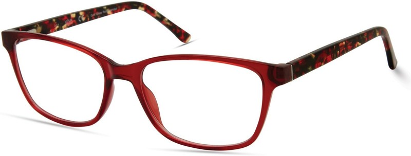 VIVA VV4515 066 Shiny Red Plastic Optical Eyeglasses Frame 56-17-145 VV 4515 AB