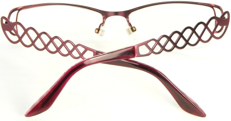 PRODESIGN DENMARK 5107 4021 RED /PINK EYEGLASSES 52-16-134mm (LEFT LENS MISSING) gallery