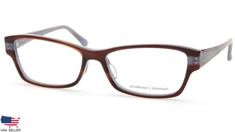PRODESIGN DENMARK 1749 1 6434 GREY-BROWN EYEGLASSES 55-15-140mm (DISPLAY MODEL)