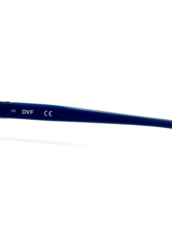 New Diane Von Furstenberg DVF Green Brown Tortoise Oval Glasses 57 16 135 gallery