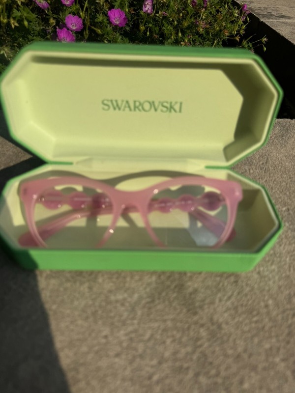 SWAROVSKI SK2025 2001 Opal Pink 52 mm Women's Eyeglasses gallery