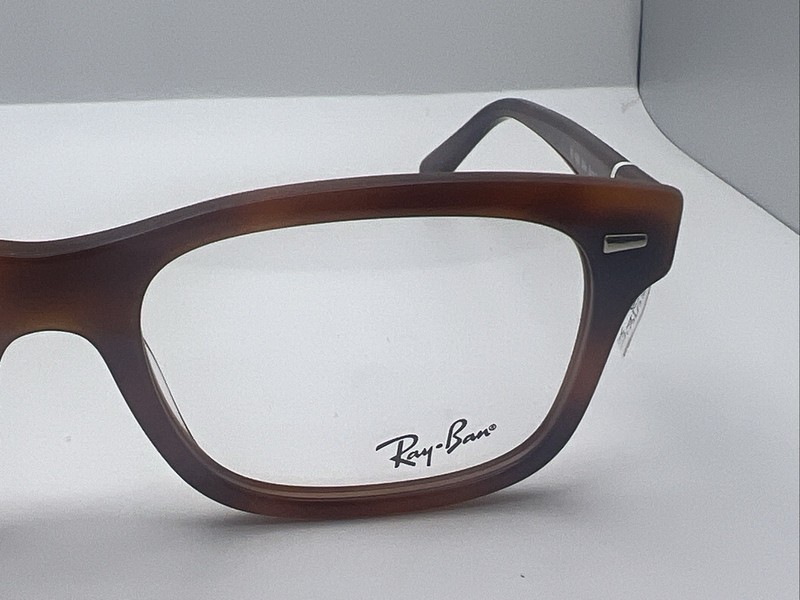 RAY-BAN RB 5383 5944 54/19 150 Havana Brown Eyeglass Frames 2336 gallery