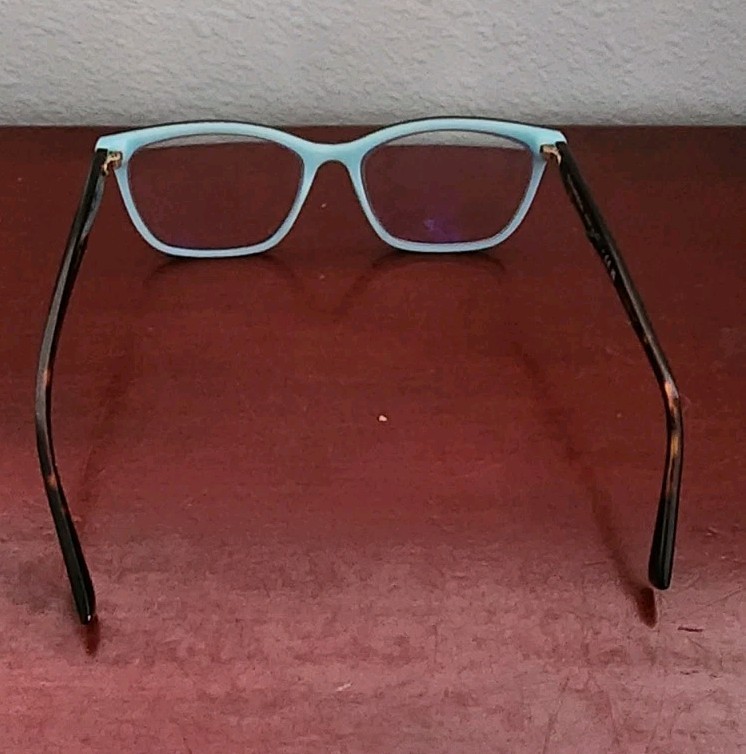 TIFFANY & CO TF2175 8134 54O16 140 EYEGLASS FRAME. W/LEATHER CASE.CLOTH. ITALY gallery