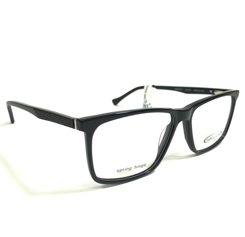Eight to Eighty Eyeglasses Frames BABYBOY BLACK Square Full Rim 55-16-140 gallery