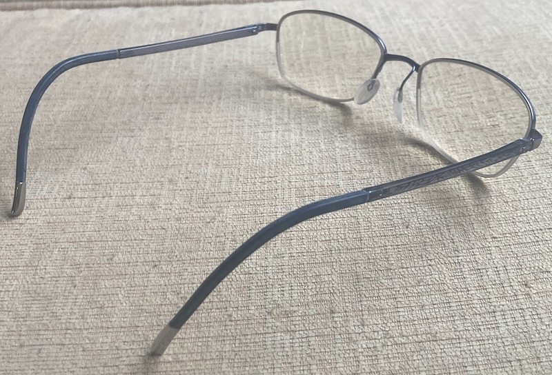 Silhouette Eyeglasses 4453 40 6054 Titan Half Rim Lilac Frame Austria 52-18 140 gallery