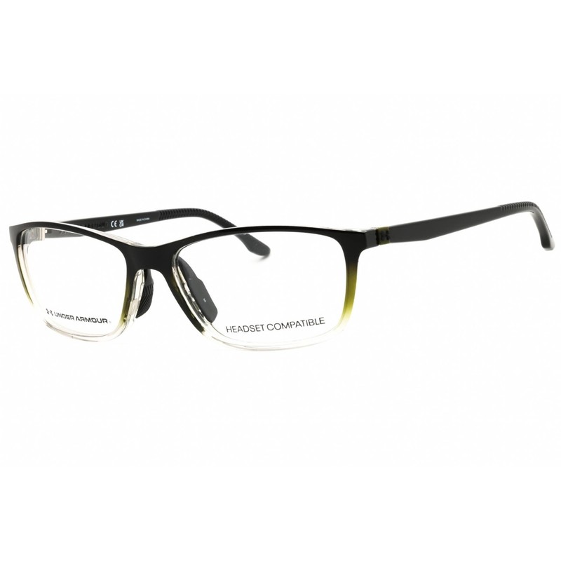 Under Armour Men’s Eyeglasses Black/Green Full Rim Frame UA 5070/G 07ZJ 00