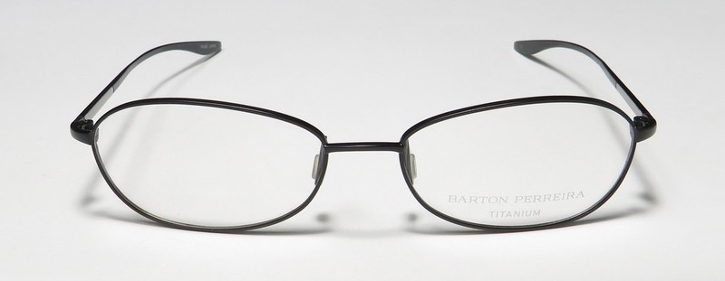 NEW BARTON PERREIRA HAZEL EYEWEAR JAPAN TITANIUM FULL-RIM BKS/PEW 53-16-133 gallery