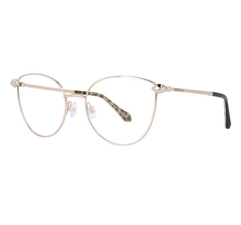 Roberto Cavalli LUCIGNANO RC5065 028 Light Rose Gold Cat Eye Glasses Frames Case gallery
