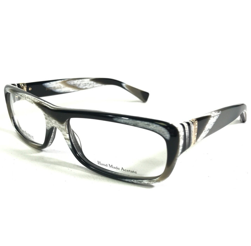Yves Saint Laurent Eyeglasses Frames YSL2312 5MY Black White Brown 54-15-135