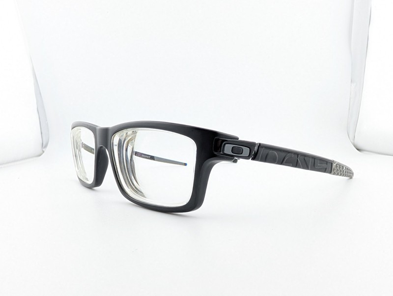 Oakley Eyeglasses Frames Only, CURRENCY, OX8026-1354, 54-17-133, Satin Black gallery